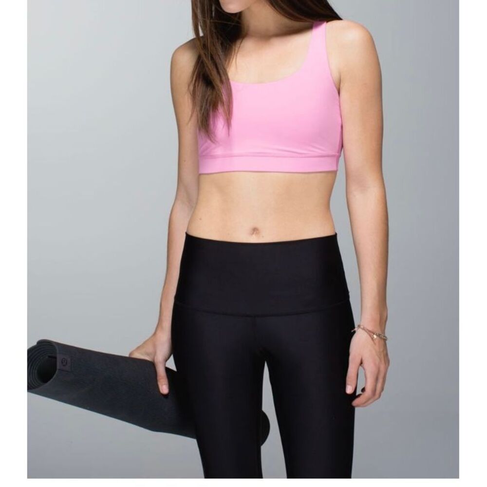 Lululemon Energy Bra‎ Vintage Pink Size 8 Strappy